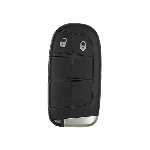 RF REDFOXX Key Hub Silicone Key Cover Compatible with Jeiep Compass | Traiilhawk Smart Key (Black) - Premium Protection for Your Key Fob