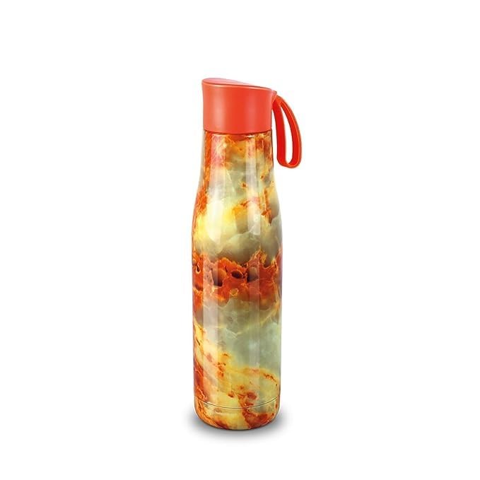 Replacement Spare Lid Compatible with Milton Mirage Thermosteel Water Bottle 800ml & 1000ml | Leak‑Proof Screw Cap for Hot & Cold Vacuum Insulated Bottle Red (Bottle Not Included)