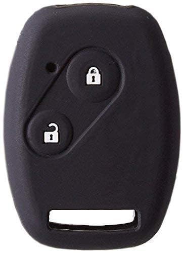 RF REDFOXX Key Shell Compatible for Honda I-VTEC Amaze BRIO BRV City Civic CRV Jazz etc.| Key Shell in Black with Wide Compatibility Black .