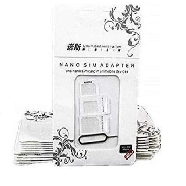 RF REDFOXX Mobile Accessories | Sim Card Adapter | Converts Multiple Sim Sizes & Various Mobile Devices.