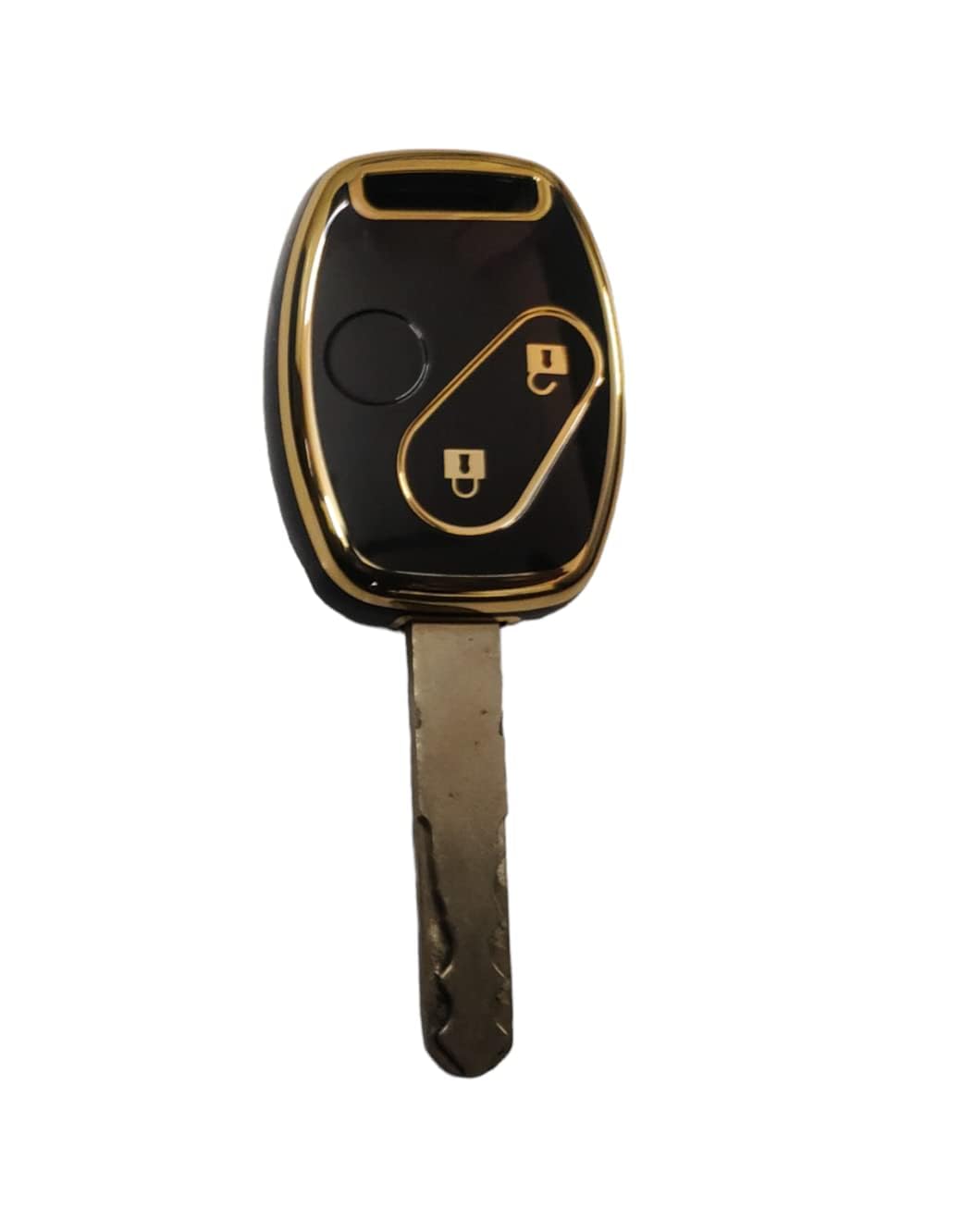 RF REDFOXX Civic City Amaze Brio Jazz Wrv CRV | Automotive Accessories |Durable Car Key Shell with Protective Functionality