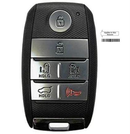 Silicone Flip Key Cover for Kia Carnival 5 Button Smart Key (Pack of 1)