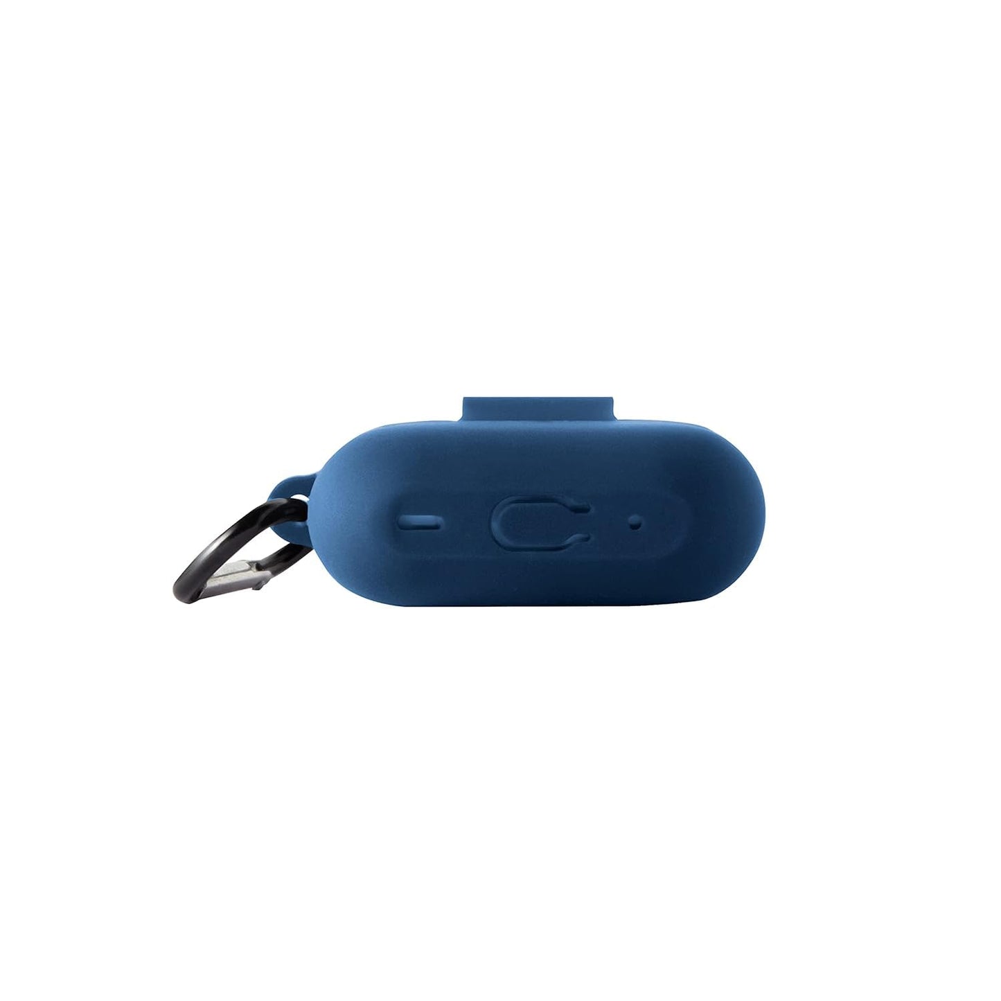 RedFoxx Soft Silicon Shockproof Cover Case with Free Keychain Compatible with Apple AIRPODS PRO 2, Leather Case Airpod Pro 2 (Dark Blue)