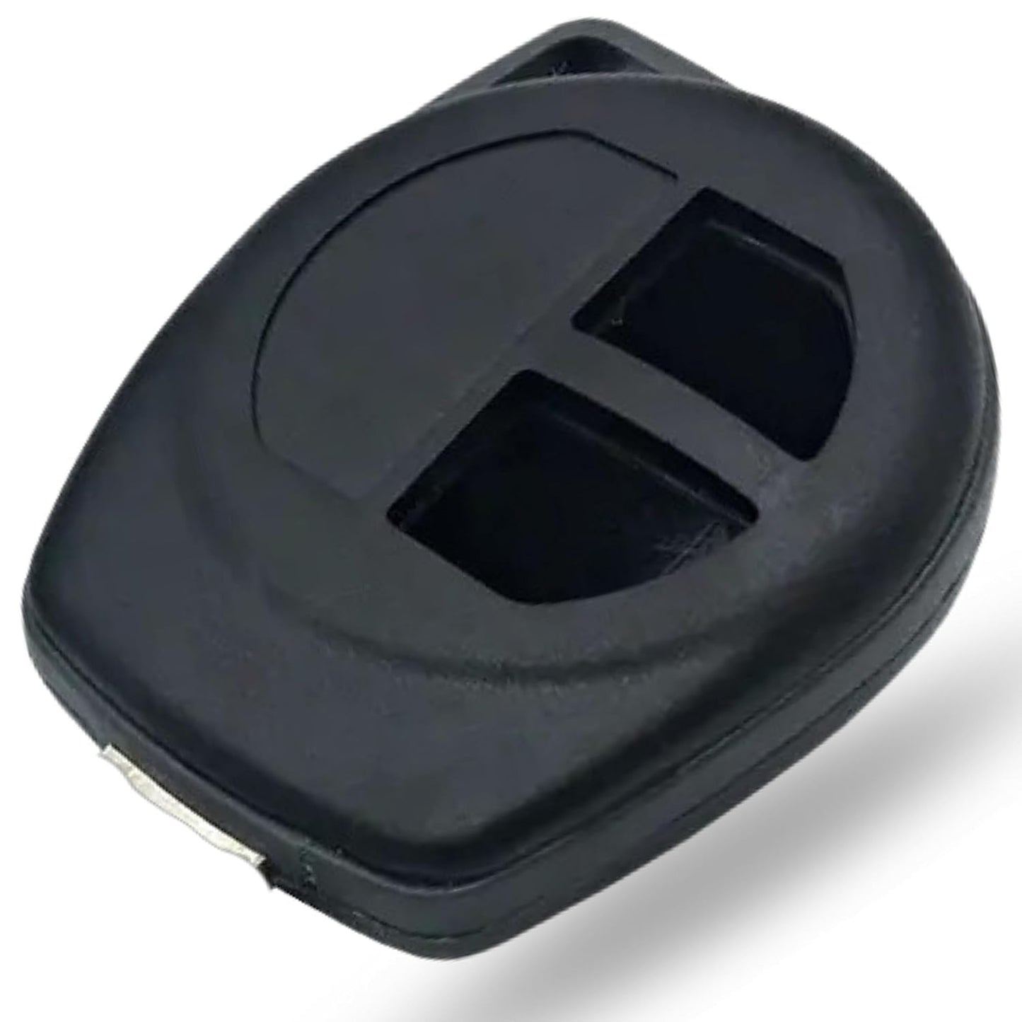 2 Button Smart Key Shell for Suzuki Alto, Baleno, Brezza, Swift, Celerio, Dzire, Ciaz, Ignis, S-Cross, Ertiga, XL-6, S-Presso, Ritz, SX4, WagonR Models -(Blade Not Included)