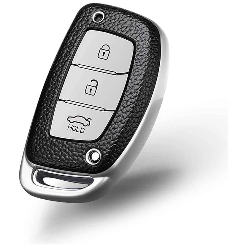 RF REDFOXX Hyundai Creta, Compatible for i10 Grand, i20 Elite, i20 Car Accessories | Hyundai Models | Protect Your Keys with a Stylish coverActive, Xcent, Verna 4s, Tucson, Elantra, Grand i10 Nios .