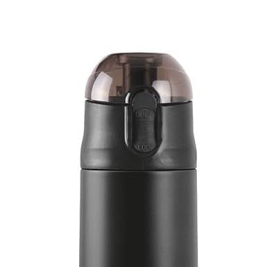 Milton Spare Lid for Thermosteel Bottle (400ML, 500ML, 600ML) | One Touch Flip Cap with Safety Lock | Leak-Proof & ISI Certified Replacement Bottle Cap