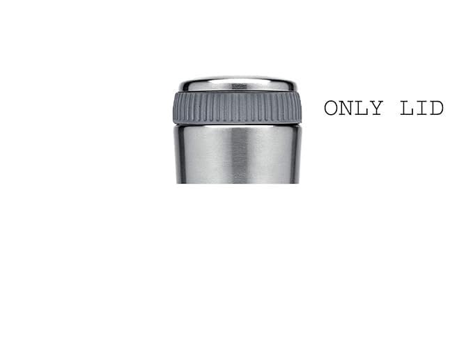 Spare Lid Compatible with Milton Optima Thermosteel Flask | Fits 350ml / 420ml / 470ml / 500ml | Leak-Proof Easy-Twist Replacement Cap | Standard Size