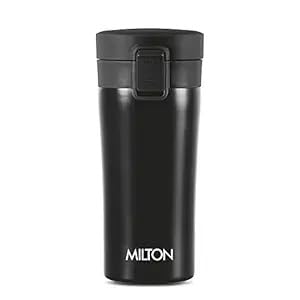 Milton Coffee Mug Spare Lid | Compatible with 300ml & 400ml Milton Thermosteel Travel Coffee Mugs | Leak-Proof, Durable Replacement Cap – Black, White & Multicolor Options