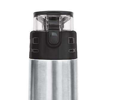 Replacement Flip-Top Lid Compatible with Milton Atlantis Thermosteel Water Bottle | Leak-Proof BPA-Free Plastic Bottle Cap with Handle | Easy-Carry Design | Pack of 1 (Only Lid)