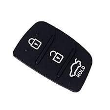 RF REDFOXX 2 in 1 -Hyundai Flip Key Shell for Hyundai COMPATIABLE with i 20, Verna, Xcent, Igen, Sportz, Magna Model+ Rubber Pad .