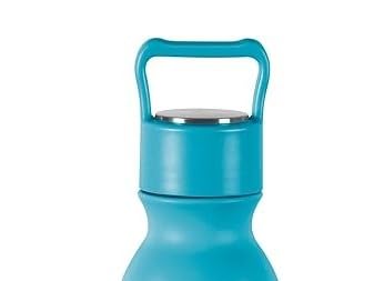 Spare Lid Compatible with Milton Alice Thermosteel Bottle | Fits 500ml, 750ml & 1000ml Bottles | Leak-Proof Replacement Cap for 24 Hours Hot & Cold Flask | (Blue, Lid Only)