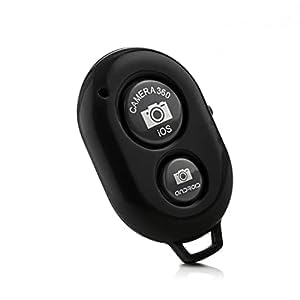RF REDFOXX Bluetooth Remote Controller Shutter Button for Selfie Stick Compatible with All Devices (Android & iOS Phones Only)