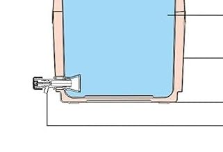 Spare Tap for Milton Musafir Insulated Water Jug | Compatible with 7.5L, 10L, 15L, 20L | Durable BPA Free Plastic, Leak Proof, Easy Flow, ISI Certified