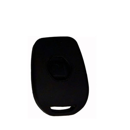 Silicon Key Cover for Renault Kwid, 2 Button Key, Black