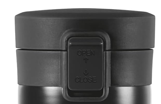 Milton Coffee Mug Spare Lid | Compatible with 300ml & 400ml Milton Thermosteel Travel Coffee Mugs | Leak-Proof, Durable Replacement Cap – Black, White & Multicolor Options