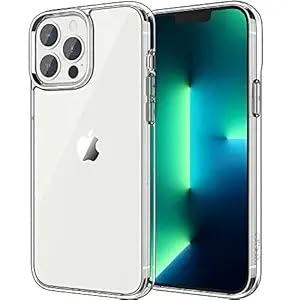 RF REDFOXX Compatible with i-Phone 11 Clear Case | Slim Shockproof Silicon & TPU Back Cover with Camera | Anti-Yellowing Scratch Resistant Transparent Phone Case for iPhone 11 (iPhone 13 Pro)