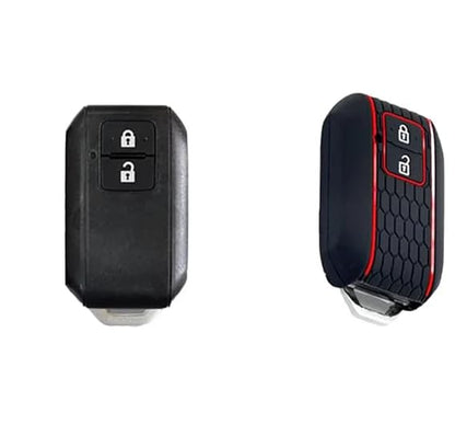 RF REDFOXX Amaze, BRIO, CRV | Car Accessories | Protects and Personalizes Car Keys - Pack of 1, Black