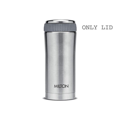 Milton Optima Flask Spare Lid | Compatible with 350ml, 420ml & 500ml Thermosteel Bottles | Leak-Proof, Durable, Easy-Twist Replacement Cap – Standard Size