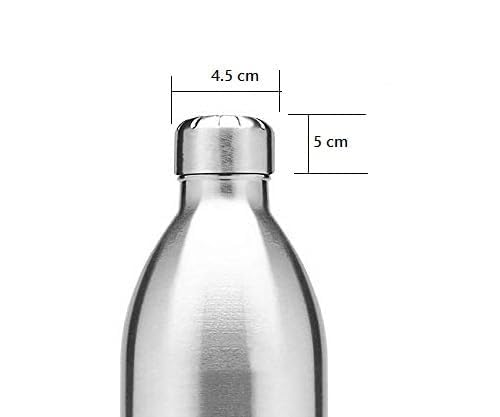 Spare Lid for Milton Duo DLX Bottle – Compatible with 350ml / 500ml / 750ml – With Silicone Ring | Leakproof Stainless Steel Cap