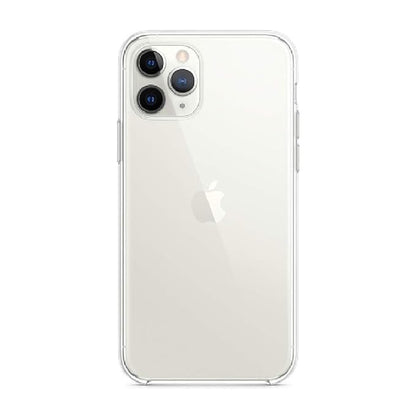 RF REDFOXX Clear Protective Case for iPhone 11 Pro, Transparent Soft Silicone, Shockproof