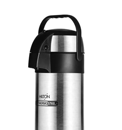 Spare Pump Lid for Majesty Flask 2500ml | Compatible with 2.5 Litre Stainless Steel Insulated Hot & Cold Beverage Dispenser | 12 Hours Heat Retention | Pump Action Thermal Flask Spare Part