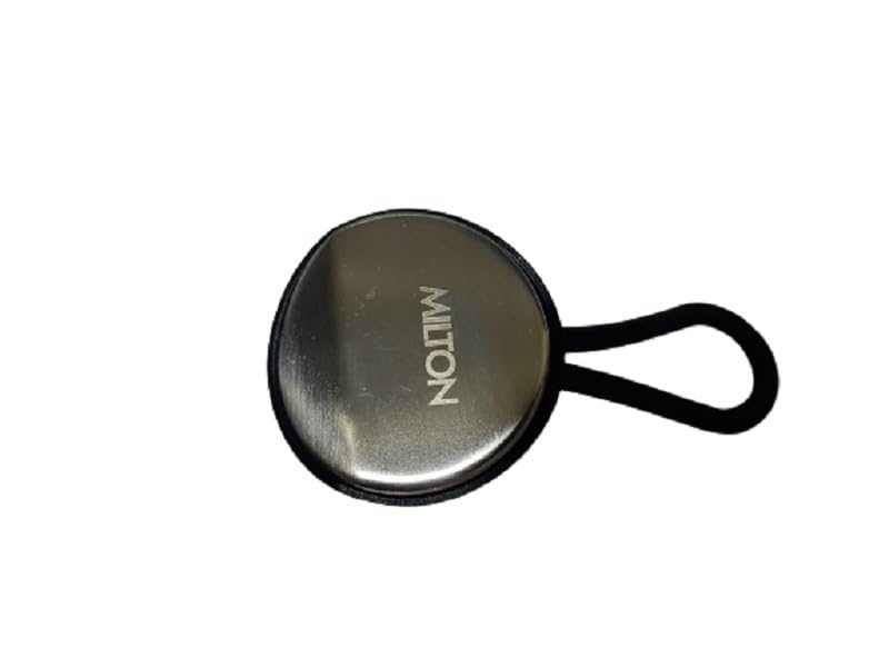 Milton Fame Bottle Spare Lid | Compatible with 600ml, 800ml & 900ml Fame Thermosteel Bottles | Leak-Proof & Durable Replacement Cap with Carry Loop – Lid Only