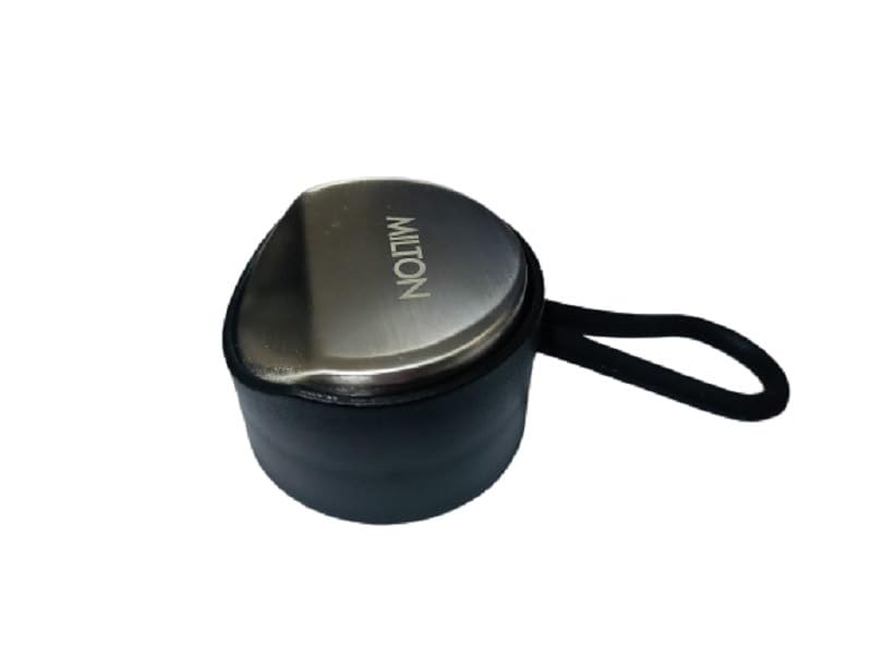 Milton Fame Bottle Spare Lid | Compatible with 600ml, 800ml & 900ml Fame Thermosteel Bottles | Leak-Proof & Durable Replacement Cap with Carry Loop – Lid Only