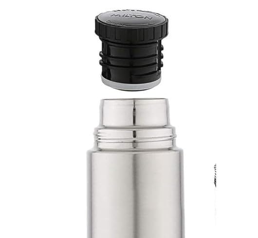 Spare Lid Compatible with Milton Thermosteel Bottle | Fits 350ml & 500ml | Leak-Proof Plain Replacement Cap for Hot & Cold Vacuum Flask | BPA-Free & ISI Certified (Bottle Not Included)