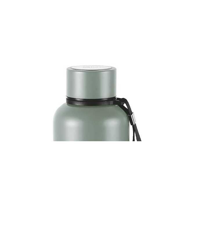 Milton Aura Thermosteel Spare Lid | Compatible with Milton Aura 1000ml Water Bottle | Leak-Proof Replacement Cap | Durable & Secure Fit | Beige – Lid Only (GREY)
