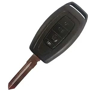3-Button Replacement Remote Key Shell – Compatible with Tata Safari, Storme, Aria – Durable Car Key Fob Case Housing (Pack of 1, Black)
