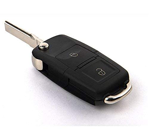 RF REDFOXX Car Accessories | Octiva/Fabia 2 Button Remote Key up to 2009 | Protects and Gives New Look to car Key