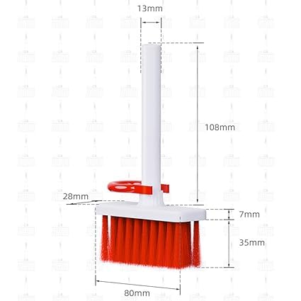 RF REDFOXX 5 in 1 Keyboard Cleaning Brush Kit,Multifunctional Earbuds Cleaner with Keycap Puller,Cleaning Tools for Mechanical Keyboard,PC Laptop and Earphone