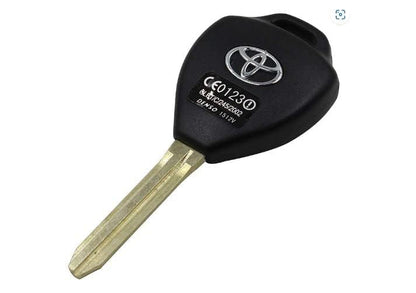 RF REDFOXX 2 Button Smart Key Shell Model Compatibility for Toyota INNOVA, FORTUNER, ETIOS, Camry, Corolla, etc - Replacement Key Cover | Toyota Key (Shell with Blade)