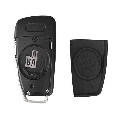 RF REDFOXX 3 Button Folding Remote Flip Car Key Case Shell Fob for Audi A2 A3 A4 A6 A6L A8 Q7 TT Key Fob Case Replacement