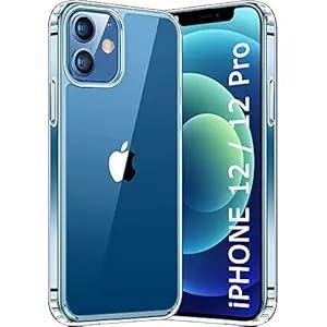 RF REDFOXX Compatible with i-Phone 11 Clear Case | Slim Shockproof Silicon & TPU Back Cover with Camera | Anti-Yellowing Scratch Resistant Transparent Phone Case for iPhone 11 (iPhone 12 Pro)
