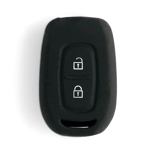 Key Cover, Silicon Key Cover, for Renault Kwid, Quid Renault Duster(2016 Onwards), triber, Kiger, Black