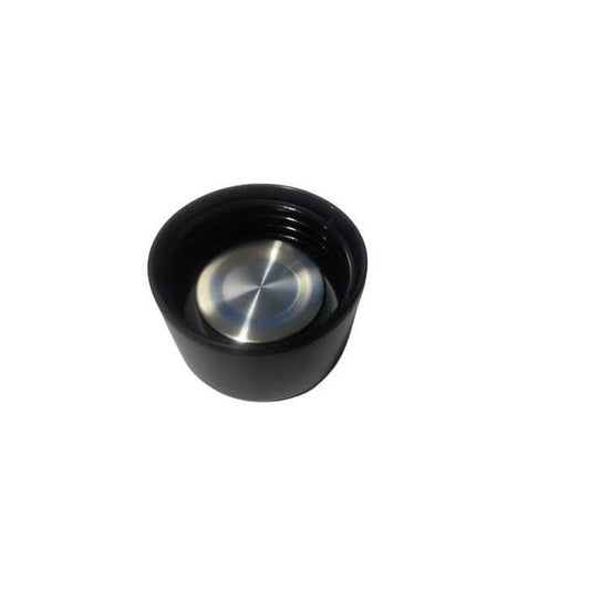 Milton Aura Thermosteel Spare Lid | Compatible with Milton Aura 1000ml Water Bottle | Leak-Proof Replacement Cap | Durable & Secure Fit | Beige – Lid Only (BLACK)