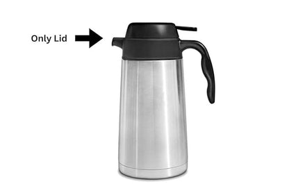 Spare Lid Compatible with Milton Astral Thermosteel Flask | Fits 1200ml, 1600ml & 2000ml (1900ml) Bottles | Leak-Proof Replacement Cap | BPA-Free | Black (Only Lid)