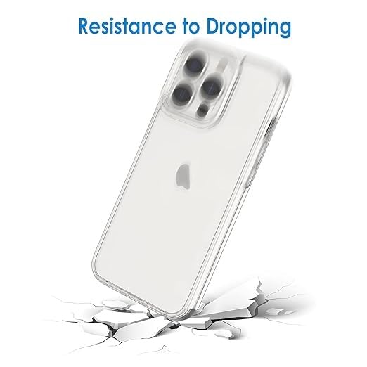 RF REDFOXX Compatible with i-Phone 11 Clear Case | Slim Shockproof Silicon & TPU Back Cover with Camera | Anti-Yellowing Scratch Resistant Transparent Phone Case for iPhone 11 (iPhone 13 Pro)