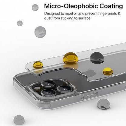 RF REDFOXX Compatible with i-Phone 11 Clear Case | Slim Shockproof Silicon & TPU Back Cover with Camera | Anti-Yellowing Scratch Resistant Transparent Phone Case for iPhone 11 (iPhone 16 Pro Max)