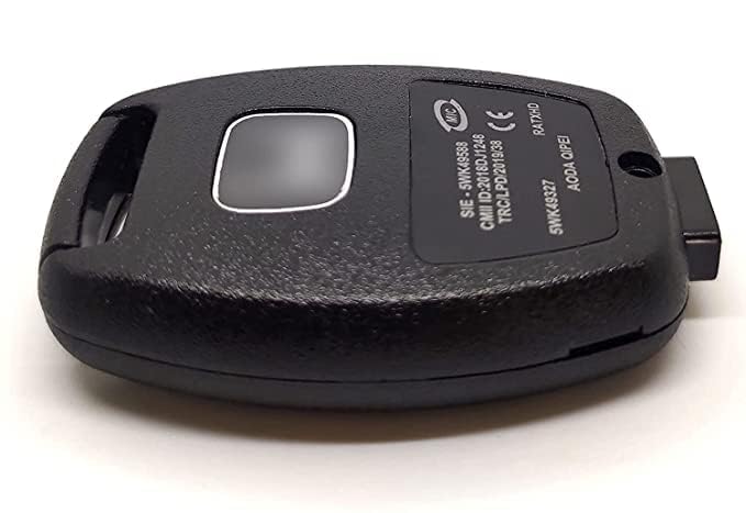 Key Shell, 2 Button Key Shell,Key Cover, Compatible for Honda Civic, City, Amaze, Brio, Jazz, Wrv, CRV etc