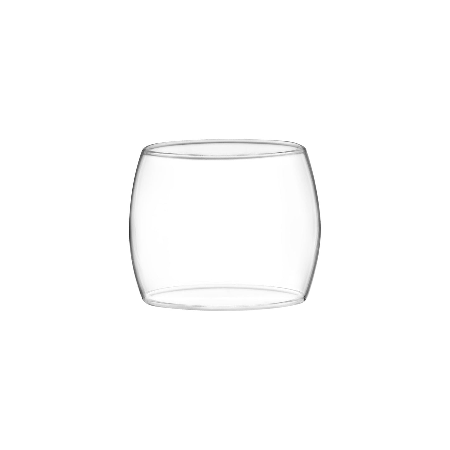 Spare Borosilicate Glass Chimney for Arpan Diya | Compatible with Treo by Milton Brass Decorative Puja Diya | Durable & Heat-Resistant Glass Cover Pack of 1