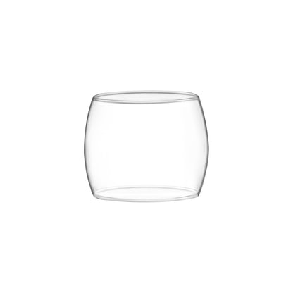 Spare Borosilicate Glass Chimney for Arpan Diya | Compatible with Treo by Milton Brass Decorative Puja Diya | Durable & Heat-Resistant Glass Cover Pack of 1
