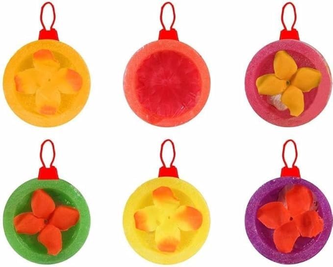 Bathroom Freshener For Toilet, Washroom - Air Smell Fresheners Perfume Packets, Automatic Room Fragrance Blocks, long lasting, 50 Gram Each Pack of 5
