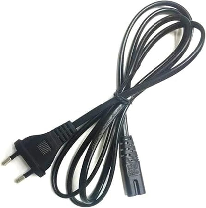 RF REDFOXX 2 Pin Adapter & Tape Recorder | Power Cable Cord | 1.5M Length, Convenience & Compatibility