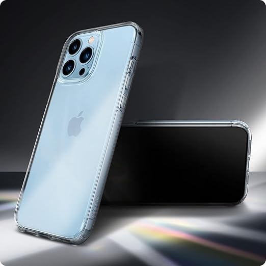 RF REDFOXX Compatible with i-Phone 11 Clear Case | Slim Shockproof Silicon & TPU Back Cover with Camera | Anti-Yellowing Scratch Resistant Transparent Phone Case for iPhone 11 (iPhone 13 Pro Max)