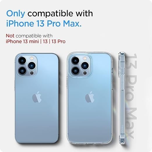 RF REDFOXX Compatible with i-Phone 11 Clear Case | Slim Shockproof Silicon & TPU Back Cover with Camera | Anti-Yellowing Scratch Resistant Transparent Phone Case for iPhone 11 (iPhone 13 Pro Max)