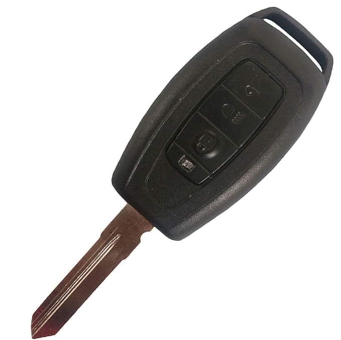Key Shell, 3 Button Replacement Key Shell, for Tata Safari/Storme/ Aria Pack of 1, Black