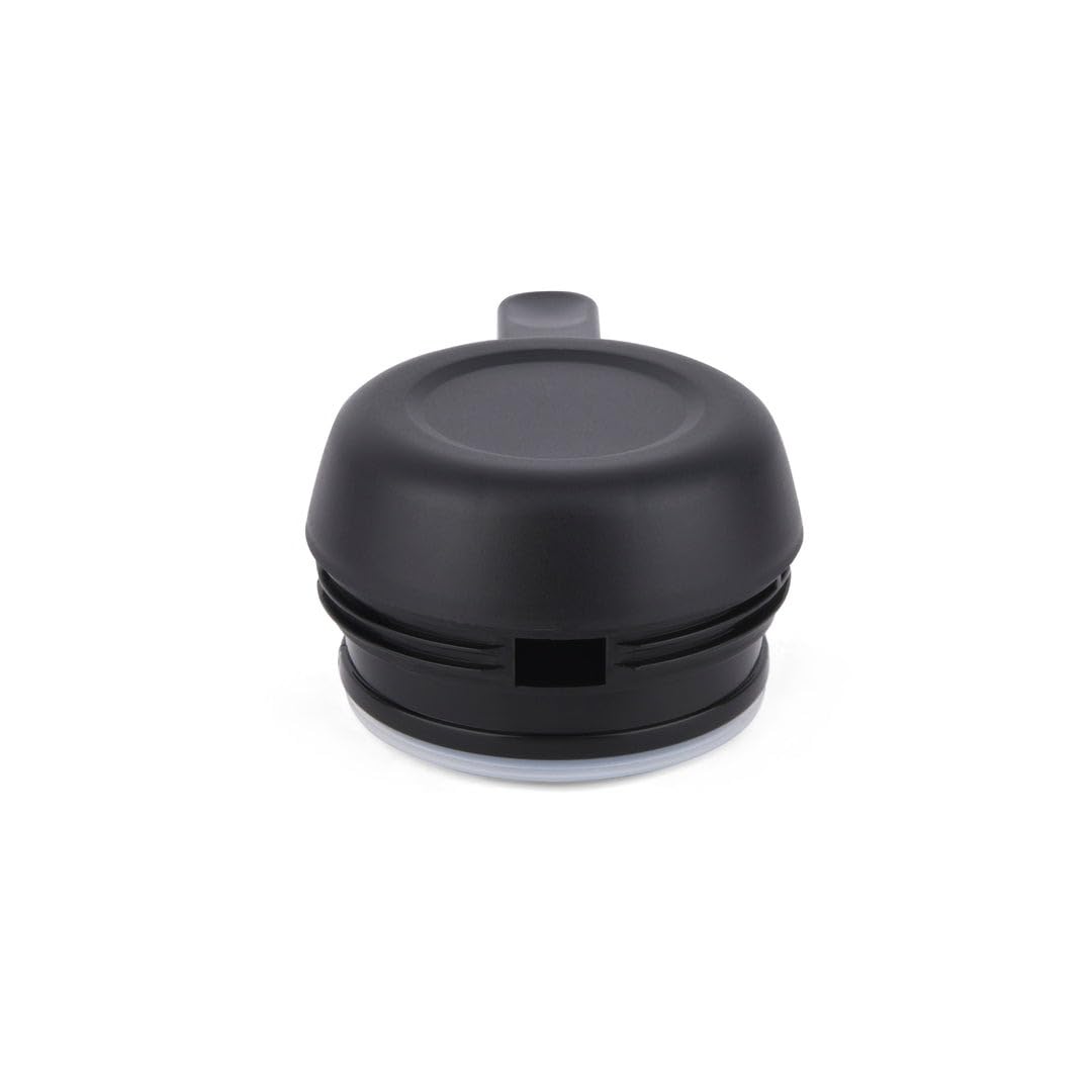Lid Cover Compatiable with Milton Astral 2000 Thermosteel Flask Replacement Lid, Black, Leak-Proof Cap for 1900ml Bottle