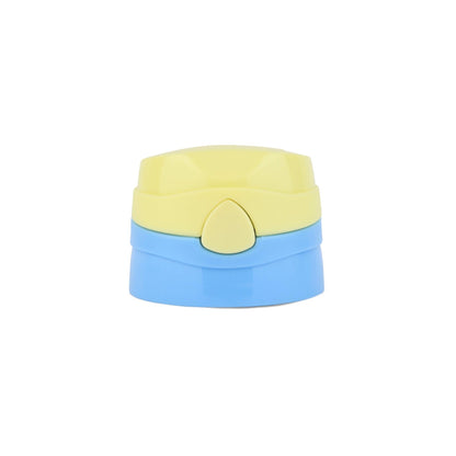 Spare Lid Compatible with Milton Campy 650 Thermosteel Water Sipper Bottle | Replacement Flip Sip Cap for Milton Campy Chota Bheem Bottle | Leak-Proof Lid Only (Yellow, 410ml Bottle Fit)